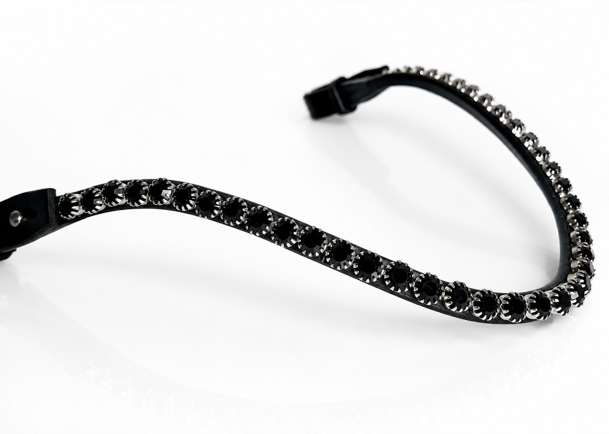 Signature Stirnriemen Black